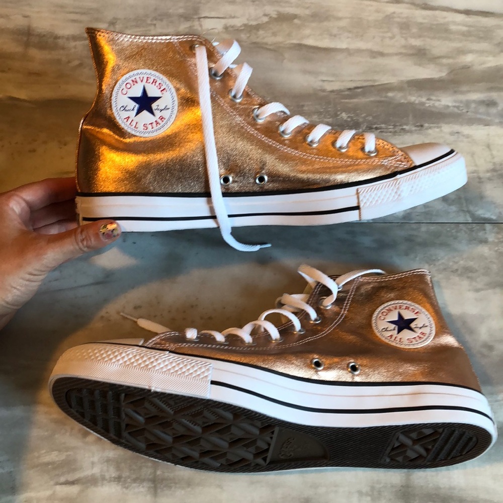 Converse All Star metallic sunset glow 10.5 - Picture 4 of 8